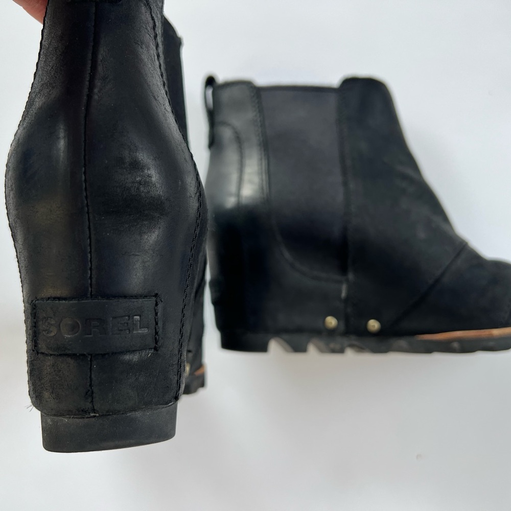 Sorel Women’s Chelsea Boots in Black SZ 6.5
